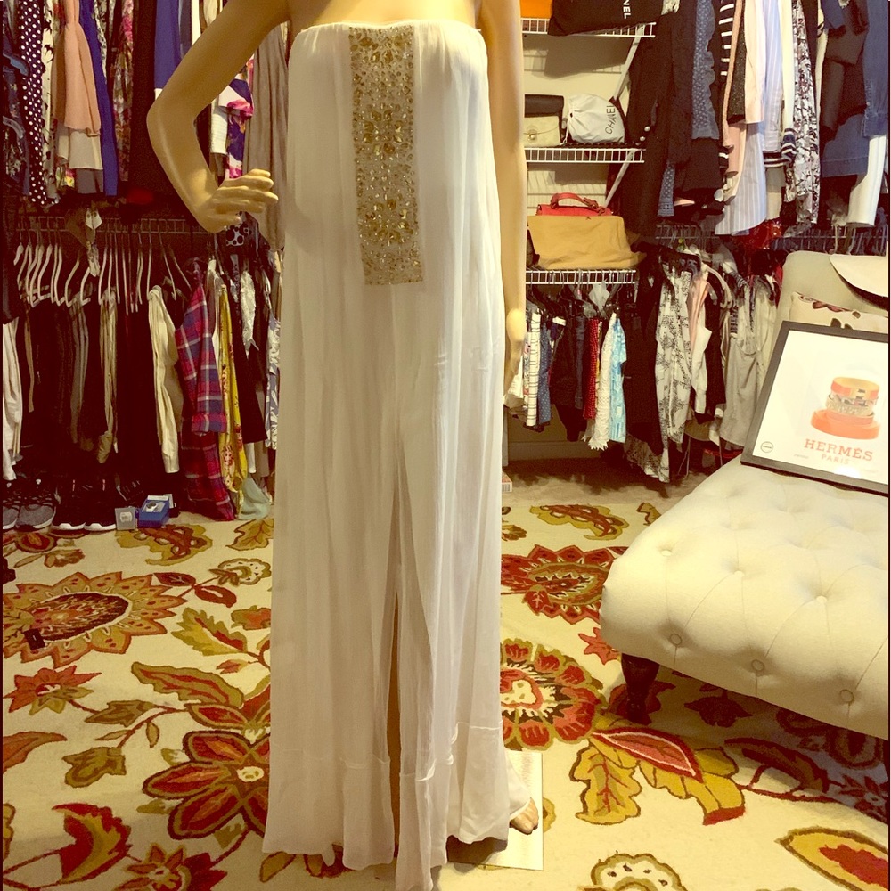 BCBG Maxazria White Dress